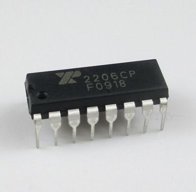 XR2206CP 2206CP XR-2206CP DIP-16 函数/波形 EXAR品牌 全新原装