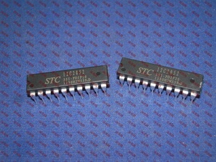 宏晶STC12C2052-35I-PDIP20 12C2052进口原装STC单片机微控制器
