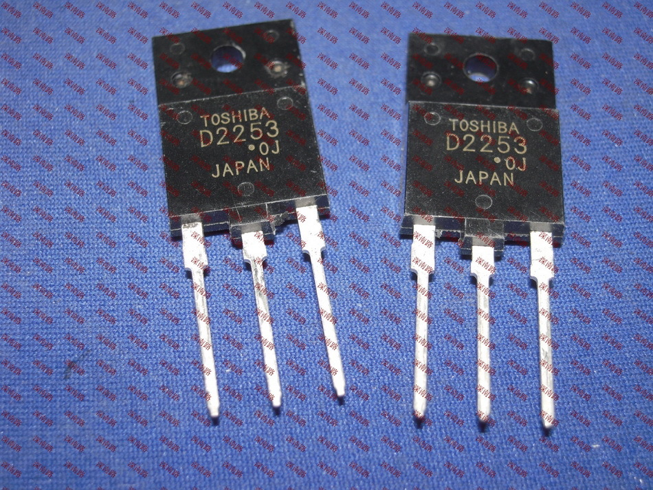 彩电常用行管D2253 2SD2253 TO3PF TOS 1700V6A50W进口全新三极管