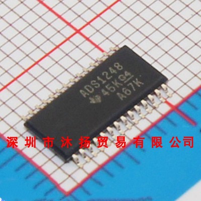 全新原装正品 ADS1248IPWR ADS1248 TSSOP28 集成电路 盗图必究