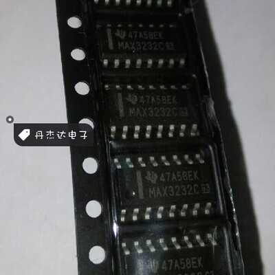 MAX3232CDR MAX3232C MAX3232 SOP16 RS-232 线路驱动器/接收器