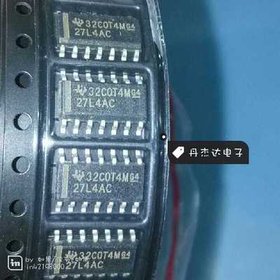 一级 TLC27L4ACDR 线性 仪表 运算 缓冲器放大器 TLC27 27L