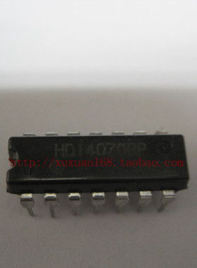 全新原装正品 HD14070BP  CD4070BE 直插 一个起拍
