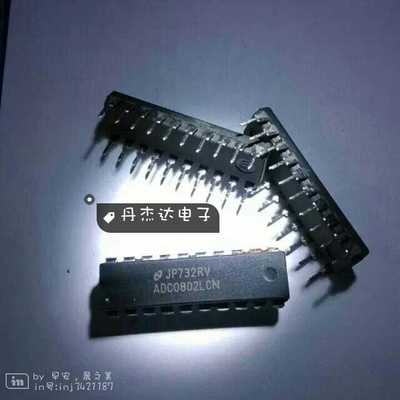 一级 ADC0802LCN ADC0802 NSC DIP20 ADC模数转换器 进口原装