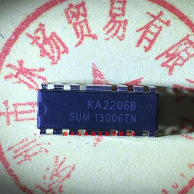 全新原装正品 KA2206B DIP14 直插 一个起拍 盗图必究