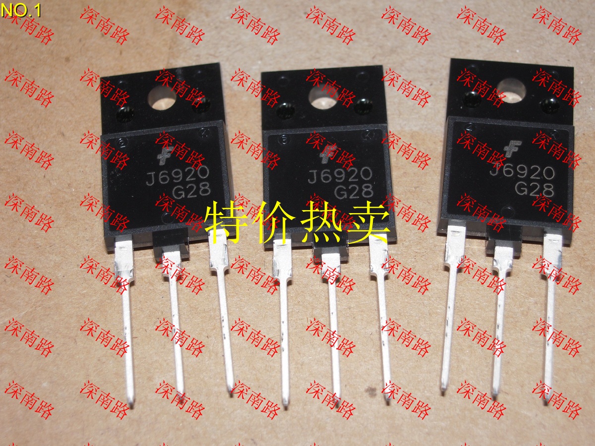 三极高清行管J6920 FJAF6810 FJAF6810TU FSC 进口全新晶体配件