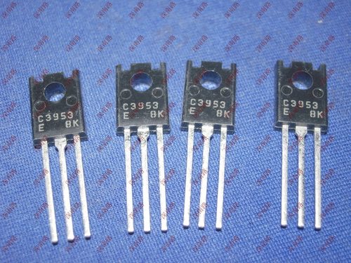 三极管2SC3953 C3953 C3953E 三洋TO126 120V0.2A进口原装 晶体管