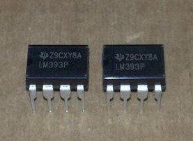 全新正品 直插 LM393 17393 低功耗电压双比较器 DIP-8原装正品