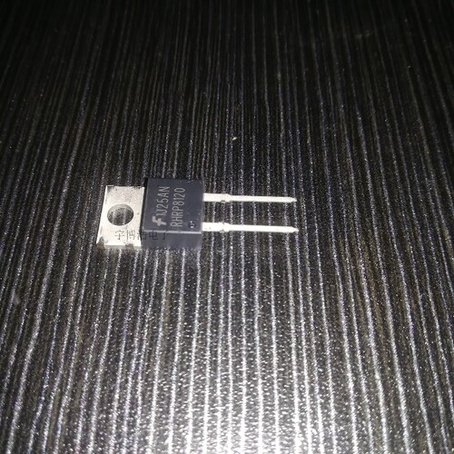 全新原装正品 RHRP8120 TO220-2 8A 1200V 超快恢复二极管