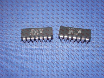 运算放大器芯片AD713JN AD713JNZ AD713 AD DIP14进口原装配件