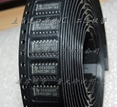 CD4052BM96芯片TI SOP16全新原装现货，可开普票，长期供应，货足