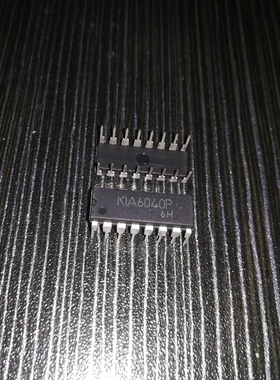 全新原装正品 KIA6040P DIP16 8V 10MA 750mW 直插 一个起拍