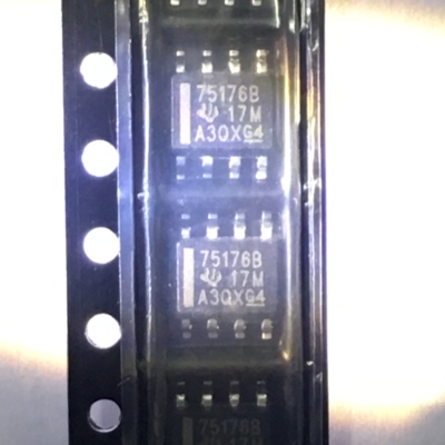 全新原装正品 SN75176BDR 印75175B SOP8 贴片 集成电路 盗图必究