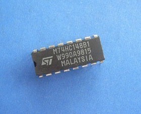 M74HC148B芯片 全新原装M74HC148 IC 集成电路M74HC148 DIP