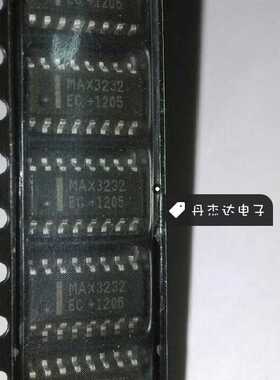 一级 MAX3232EC 贴片 SOIC16 RS232接收器驱动器 MAX3232ECDR