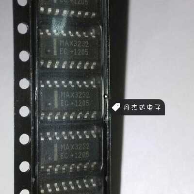 一级 MAX3232EC 贴片 SOIC16 RS232接收器驱动器 MAX3232ECDR