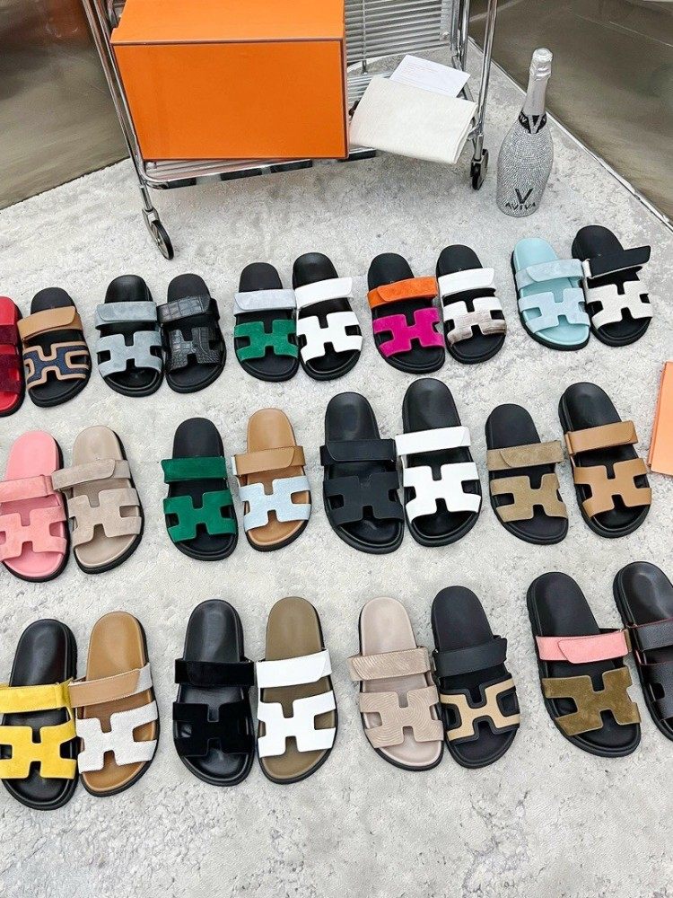 Qadın və kişi üçün qalın altlıqlı velcro sandalet və terlik