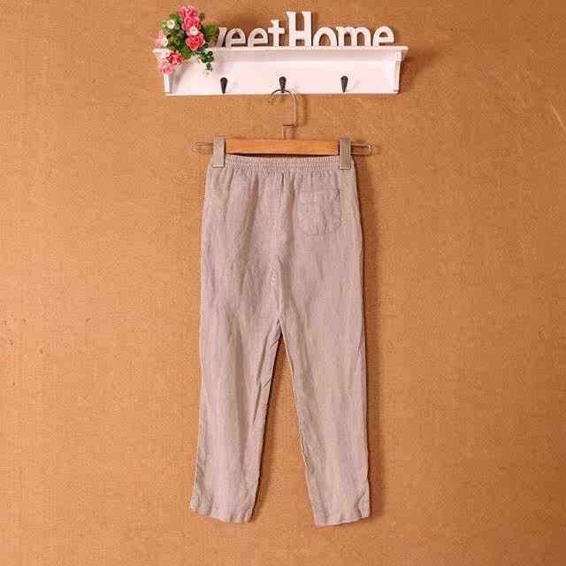 Pantalon garcon numérique en lin - Ref 2055748 Image 5