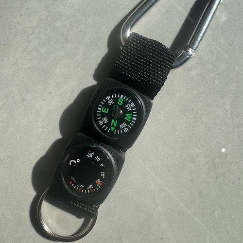 织带温度计指南针箱包配件钥匙扣