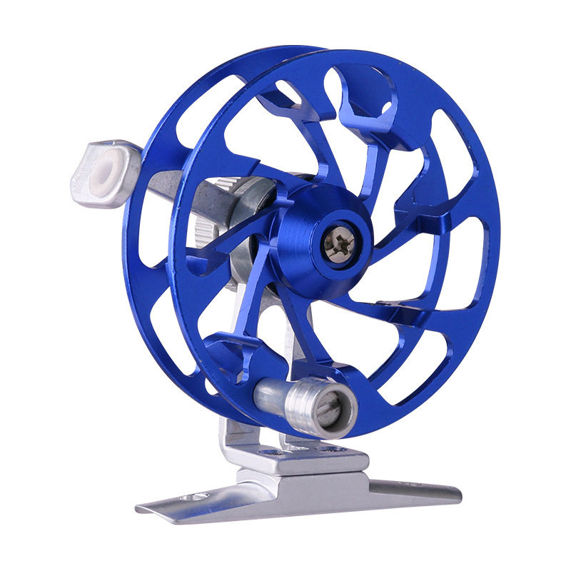 60全金属前打轮渔轮鱼线轮冰钓轮渔线轮筏钓轮鱼扣轮谷麦轮活鱼扣