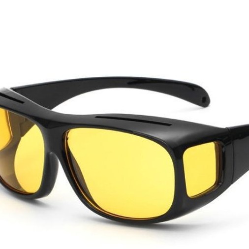 新款骑行眼镜TV太阳镜防风沙劳保眼镜夜视驾驶镜欧美TV套镜墨镜