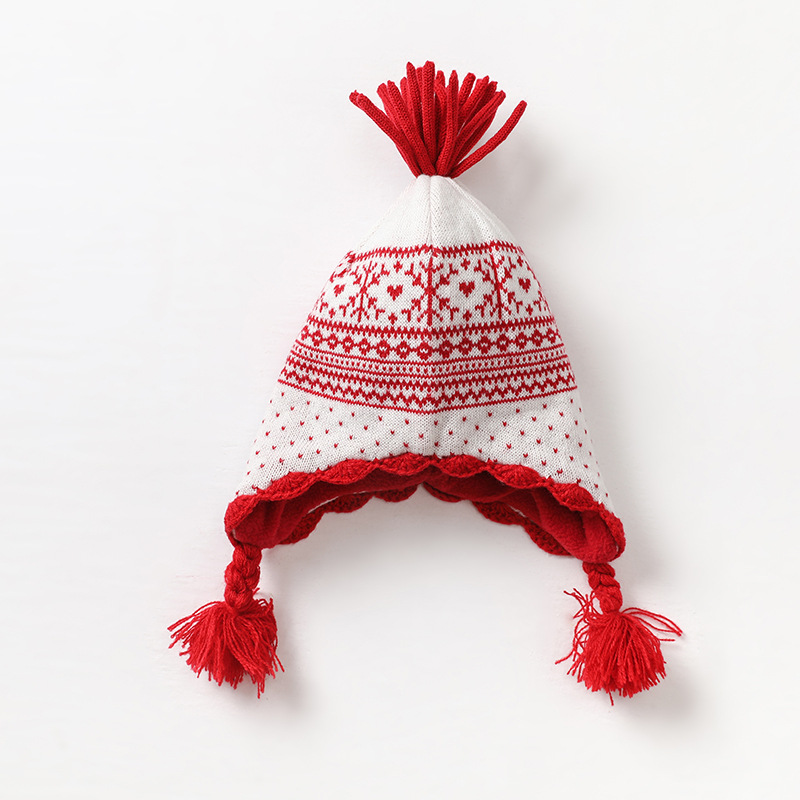 婴幼儿护耳帽保暖秋冬女童宝宝