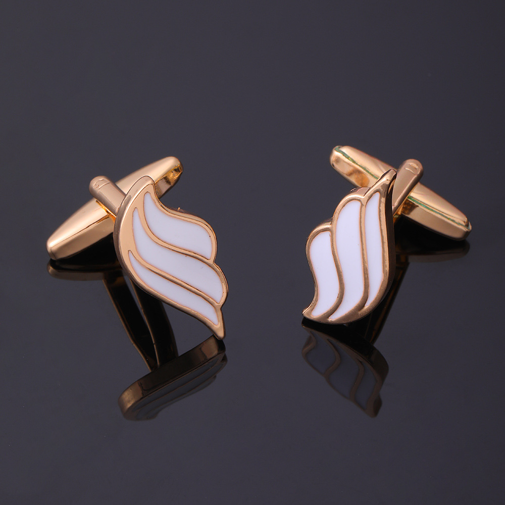 欧美自由之翼翅膀袖扣 袖钉热销法式衬衫袖口纽扣Cufflink