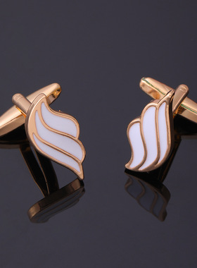 欧美自由之翼翅膀袖扣 袖钉热销法式衬衫袖口纽扣Cufflink