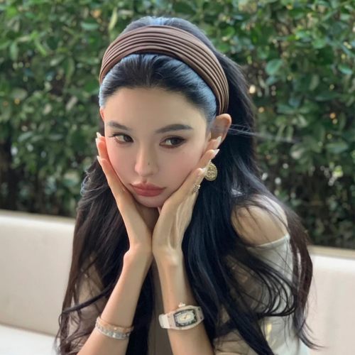 宽边压发发捆发箍头箍女韩国