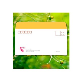 信封印刷 制作 信封定做 订制信封 定制 5号信封500个单色