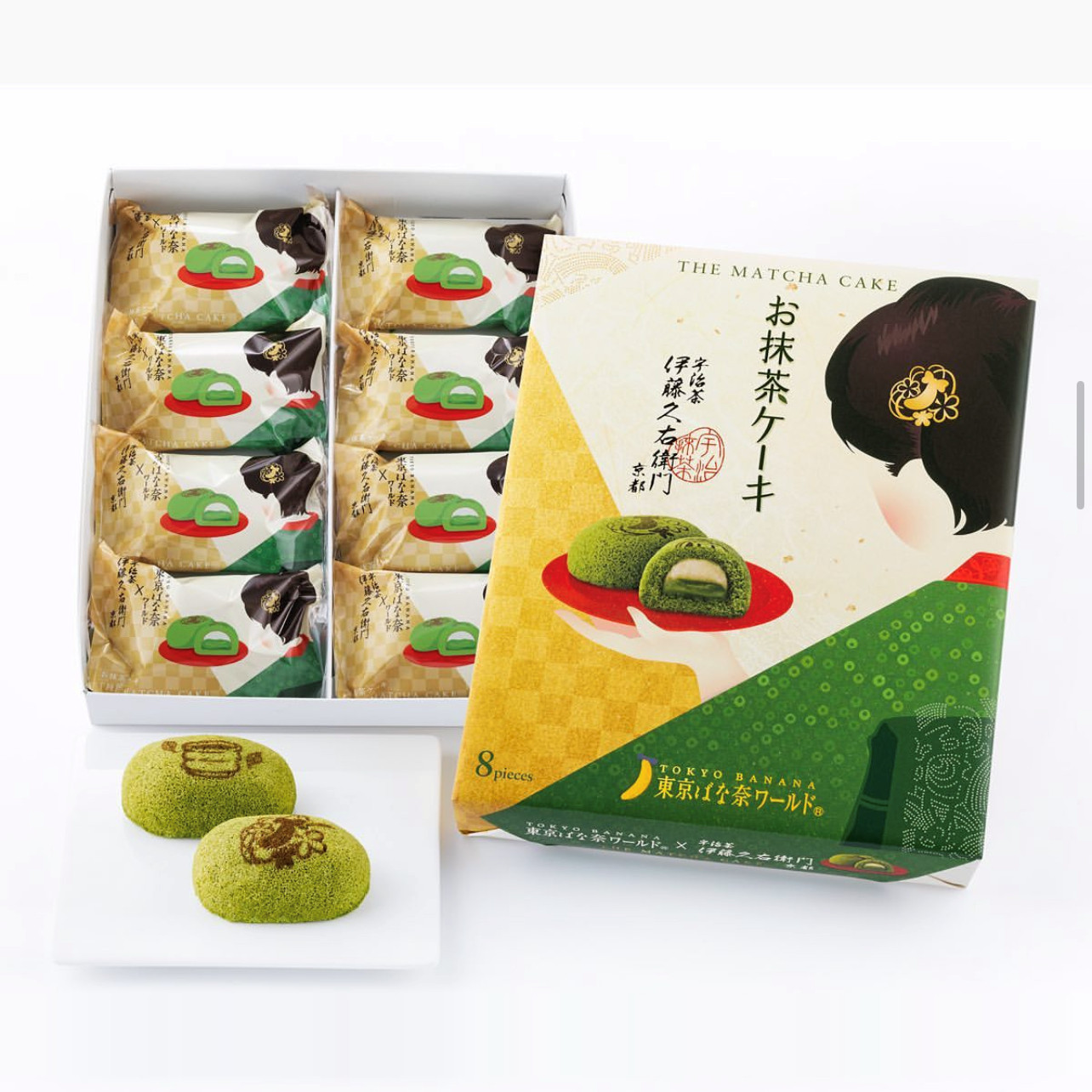 人气爆款日本东京代购tokyo banana香蕉蛋糕奶油夹心可爱伴手礼