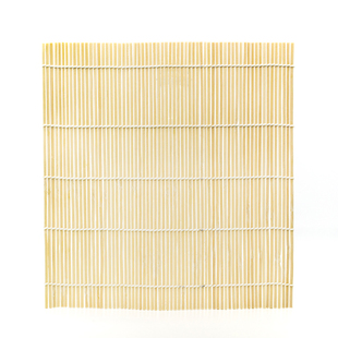 寿司卷 白皮寿司帘 大约24cmX24cm 竹帘 寿司帘