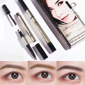 泰国Mistine3D眉笔 三合一防水防汗眉粉染眉膏立体不脱色自然持久