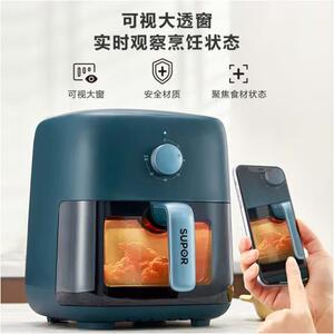 苏泊尔KJ42D811A可视空气炸锅家用4.2L大容量自动多功能电炸锅