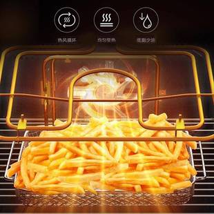 美. 微波炉蒸箱电烤箱炸锅一体机搪瓷内胆BG50F5W 微蒸烤箱嵌入式