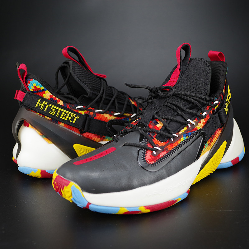 安踏男运动户外运动减震耐磨异形天体ufo二代战靴篮球鞋112011618