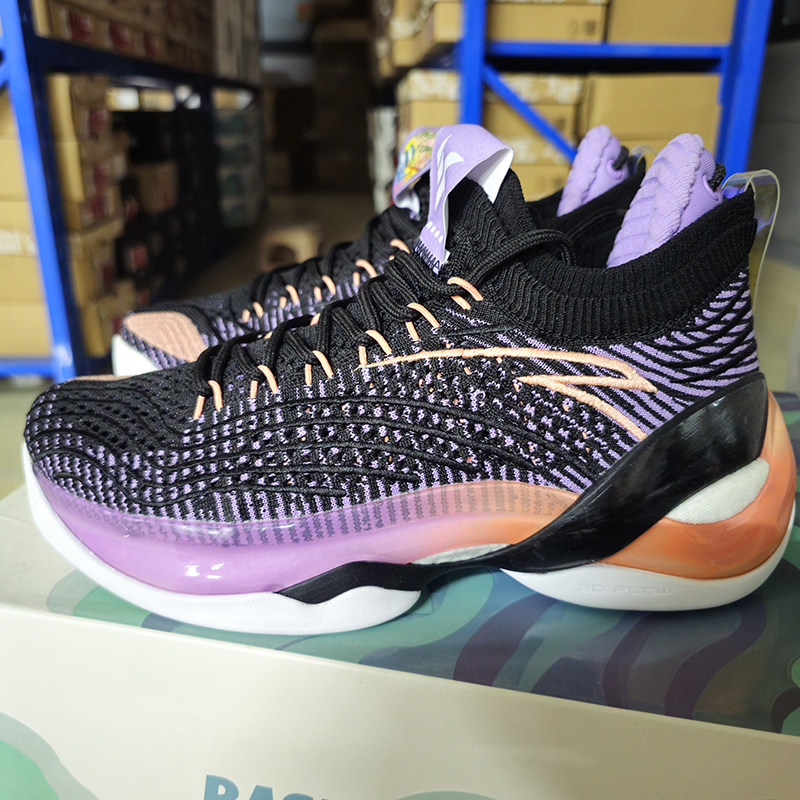 安踏男鞋春秋季实战篮球鞋KT8汤普森透气减震耐磨运动鞋112321102