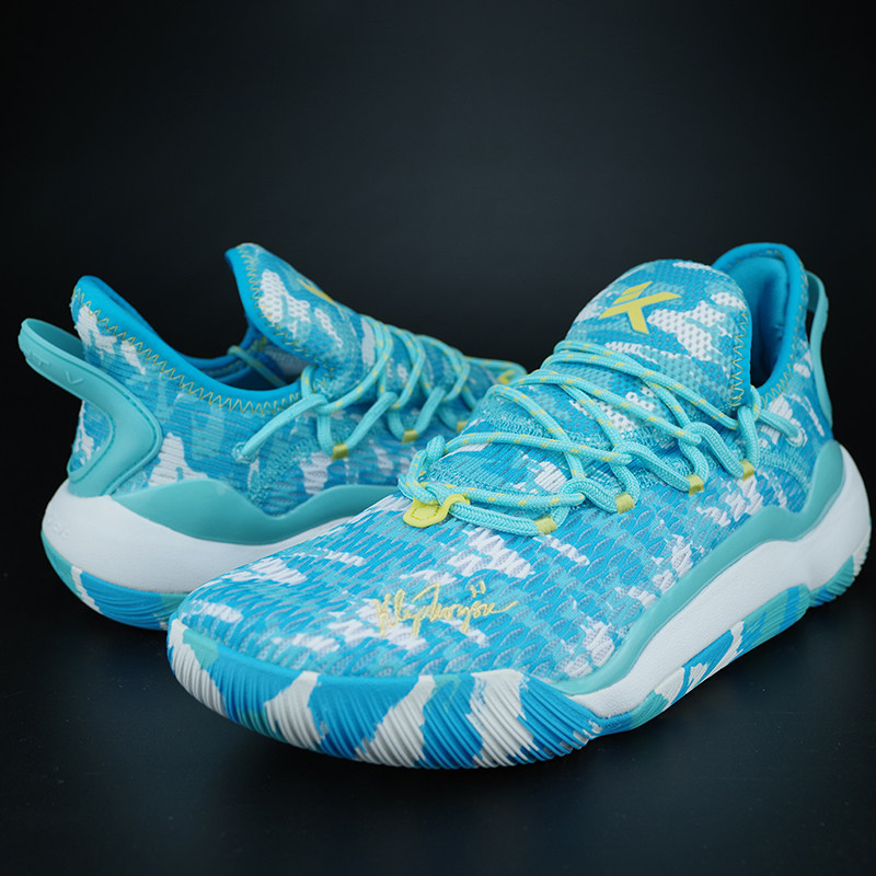 安踏男汤普森kt轻骑兵5轻便防滑耐磨缓震平衡舒适篮球鞋112021608