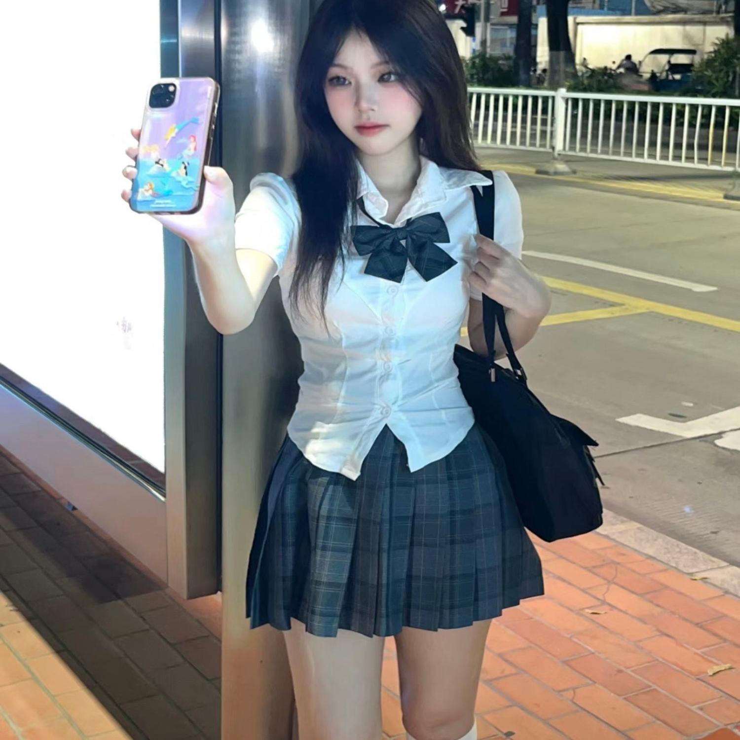 【小红书爆款】正版jk制服衬衫女
