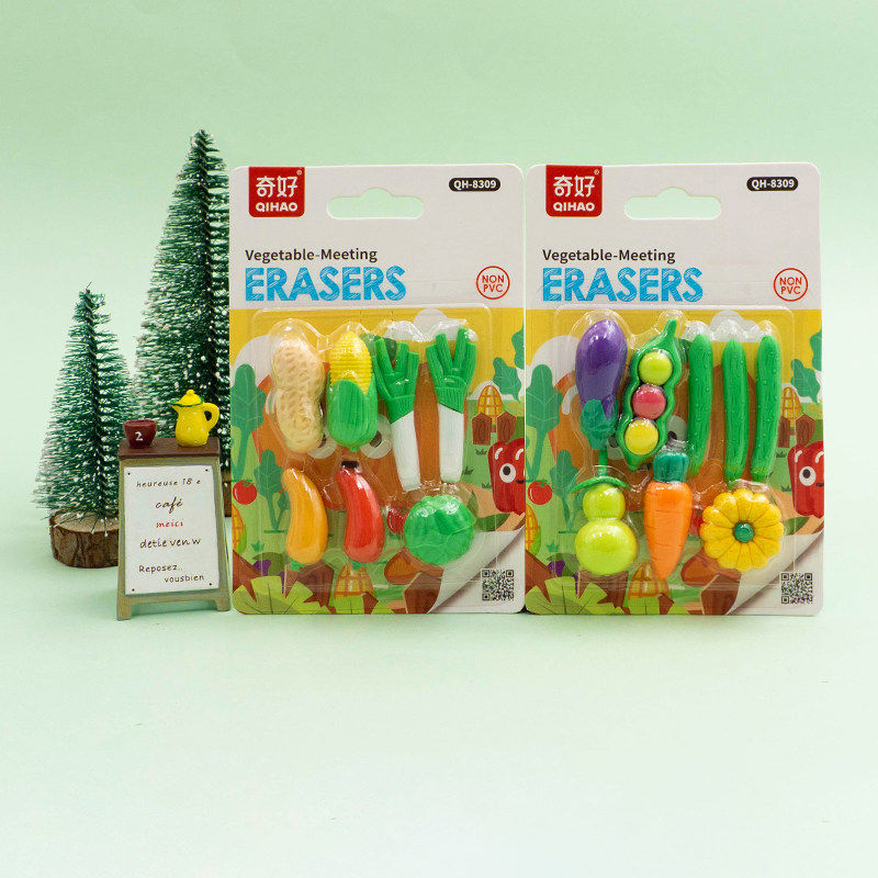 奇好蔬菜造型橡皮擦卡通可爱儿童学生用创意立体擦泥橡皮环保安全,文具电教/文化用品/商务用品,橡皮,淘宝优惠券,粉丝福利购,淘宝优惠卷