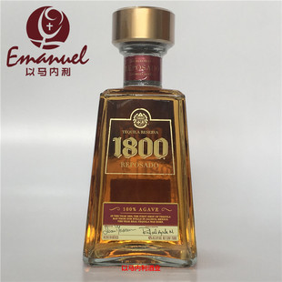 原装 墨西哥进口洋酒 豪帅典藏1800金龙舌兰酒750ml REPOSADO 正品