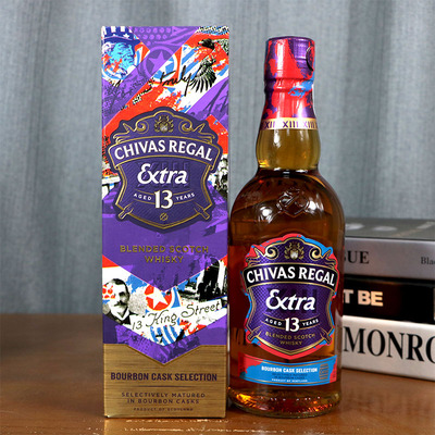 芝华士领潮风味系列13年波本桶威士忌500ml洋酒烈酒调酒礼盒调酒