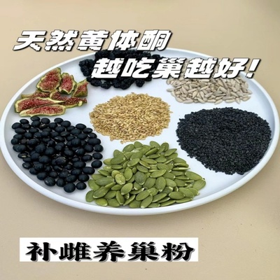 无花果南瓜子黑豆桑葚亚麻籽葵花籽粉 种子循环法 定制现磨500克