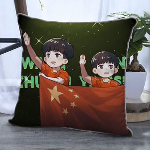 莎头周边孙颖莎王楚钦玩偶抱枕应援物客厅孙颖莎手办公仔人偶