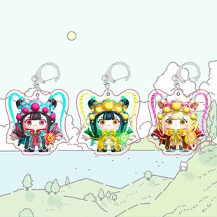蛋仔派对川剧少女梧桐手办至臻手办手机绳钥匙扣亚克力书包挂件