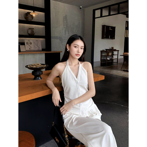 GEMQI 韩系夏日穿搭一整套装女春2025新款爆款高级感小众辣妹套装