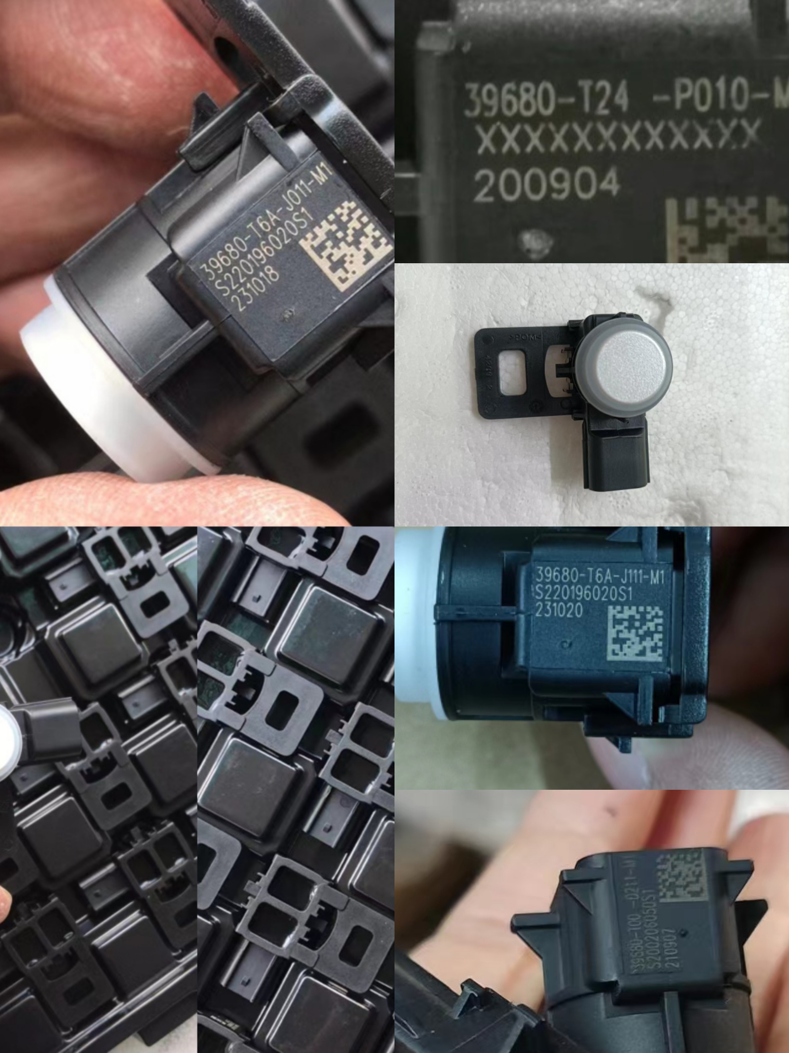 本田原厂辉创探头 倒车雷达T00 T6A T24 3V0后车雷达传感器 感应