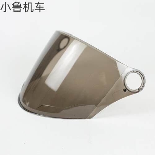 全半盔挡风镜面罩玻璃透明高清防