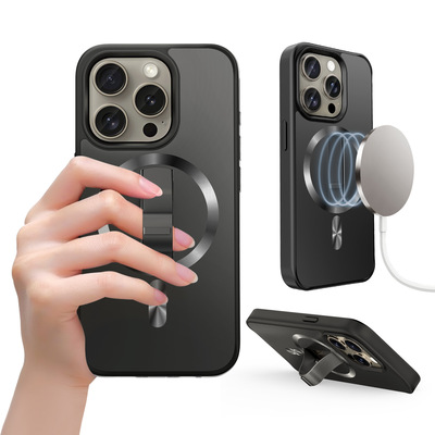 iphone新款手机壳磁吸指环扣支架