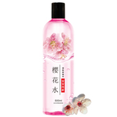 安安纯新樱花水500ml爽肤水保湿 皮肤滋润柔肤补水